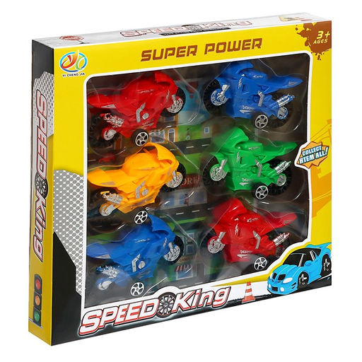 Игровой набор Мото, 6 штук - Simaland фото 8