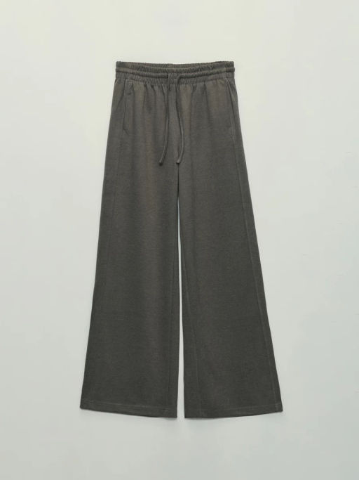 Широкие брюки с эластичным поясом / Zarina  фото 7