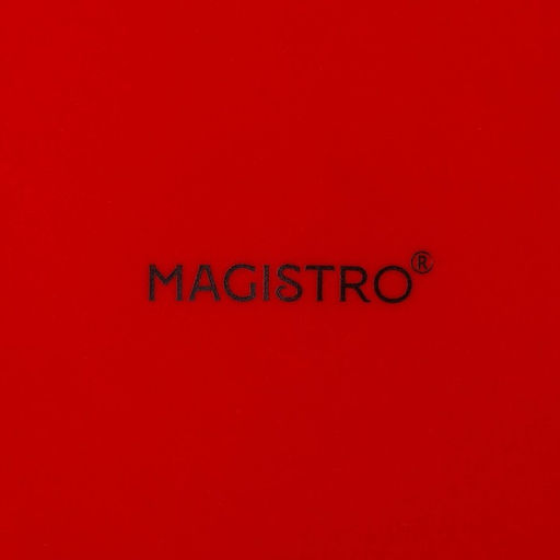 Кофейная пара фарфоровая Magistro Coffee time, 2 предмета: чашка 280 мл, блюдце d=15,5 см, цвет красный  фото 8