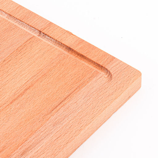 09-21 Доска разделочная с канавкой малая с мет/руч (х10) - Mayer&boch фото 4