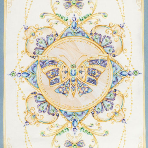 Цена за 2 шт. Полотенце Этель Драгоценности 40х73 см, 100% хлопок, саржа 190 гр/м2 фото 3