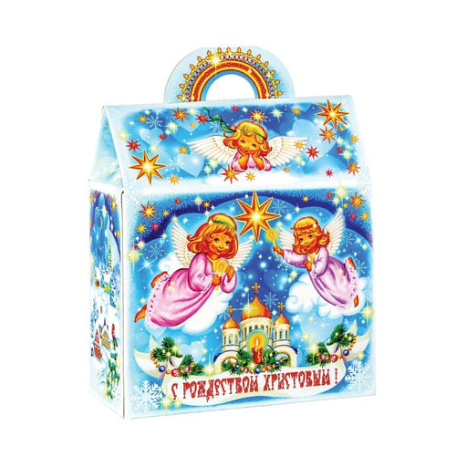 Детский сладкий новогодний подарок Ангелы - Рубин фото 2