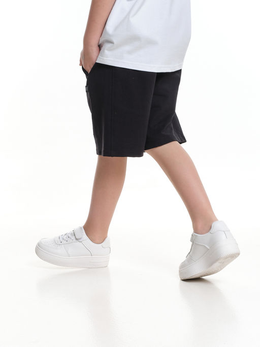 Шорты для мальчика в школу черные 22-7637 черный - Mini maxi фото 6
