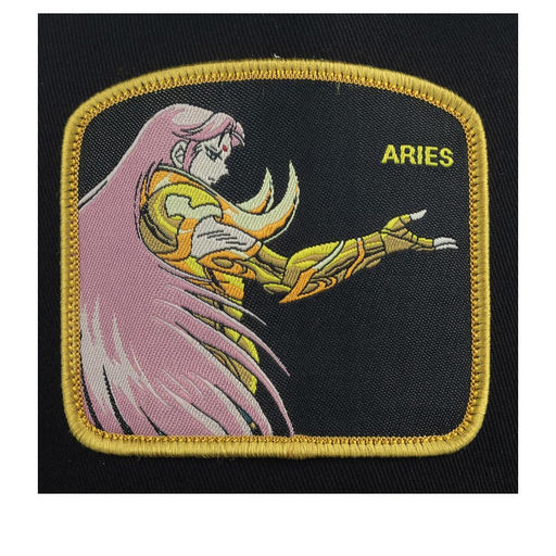 Бейсболка CAPSLAB арт. CL/SAI/1/ARI Saint Seiya Aries (черный)  фото 3