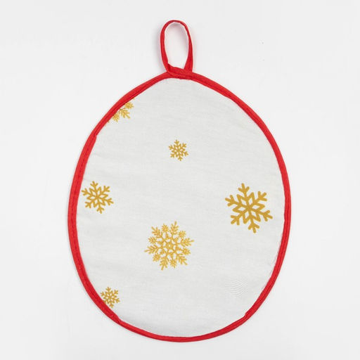 Набор подарочный Этель Новогодняя ярмарка, фартук, полотенце, прихватка  фото 9