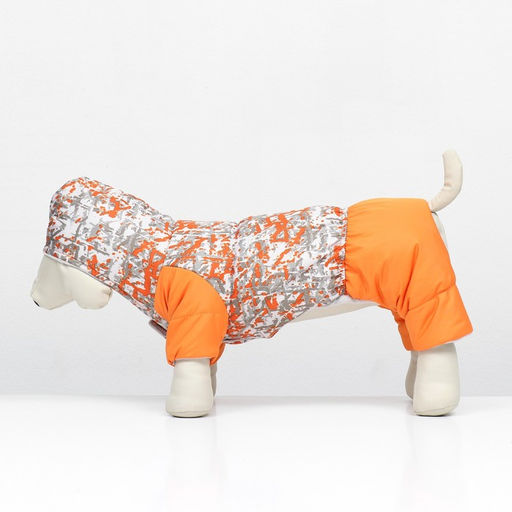 Комбинезон для животных Апельсинка, флис, 3XL (ДС 36-38, ОШ 35-37, ОГ 48-52 см) - Simaland фото 4