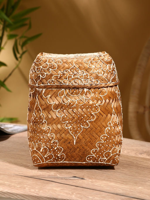 Корзинка плетёная «Марокко», 17×17×25 см