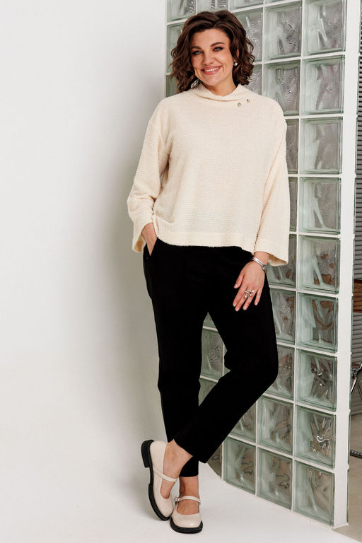 Свитшот BegiModa 4165 Топленое молоко  фото 5