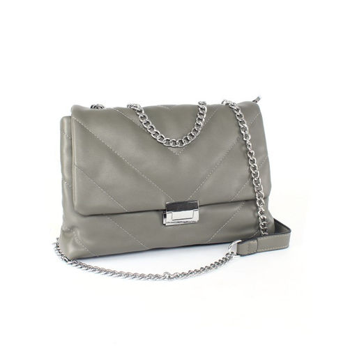 Сумка женская искусственная кожа UMUP-6288, 1отд, плечевой ремень, серый SALE 258714