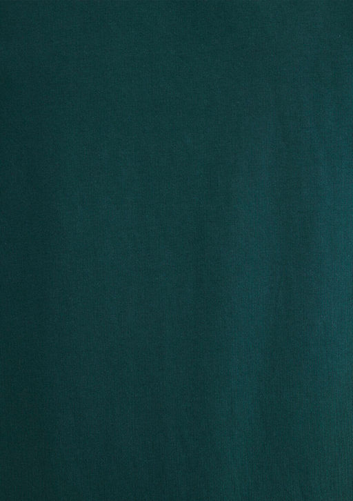 Etiket Detayl? Yesil Basic Tisort - Mavi фото 8