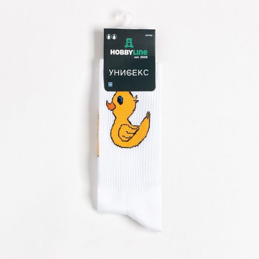 Носки женские «Утенок», белая, размер 36-40