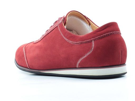 03-F031-67-3 RED Полуботинки спортивные мужские (натуральная замша) - No name фото 8