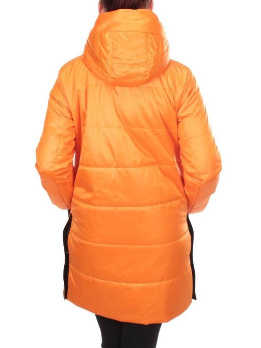8188 ORANGE Пальто демисезонное женское Cloud Lag Cat (100 гр. синтепон) - Fashion фото 4
