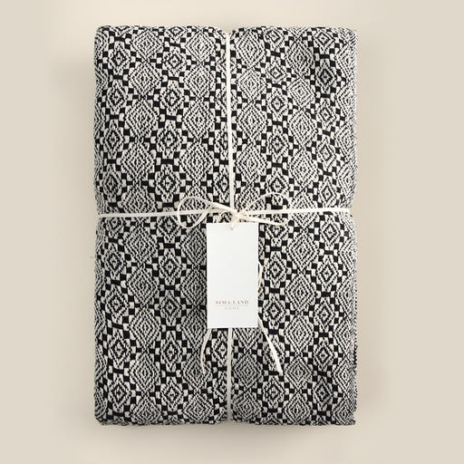 Плед SL Home Ethnics, 150×200 см с помпонами, 500 г/м²