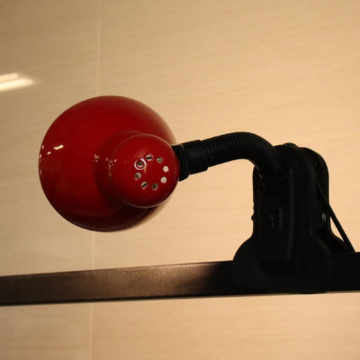 Светильник настольный на прищепке красный / 108BXIAO-4 / Ex27 /уп 70/ - ГалеонТрейд фото 5