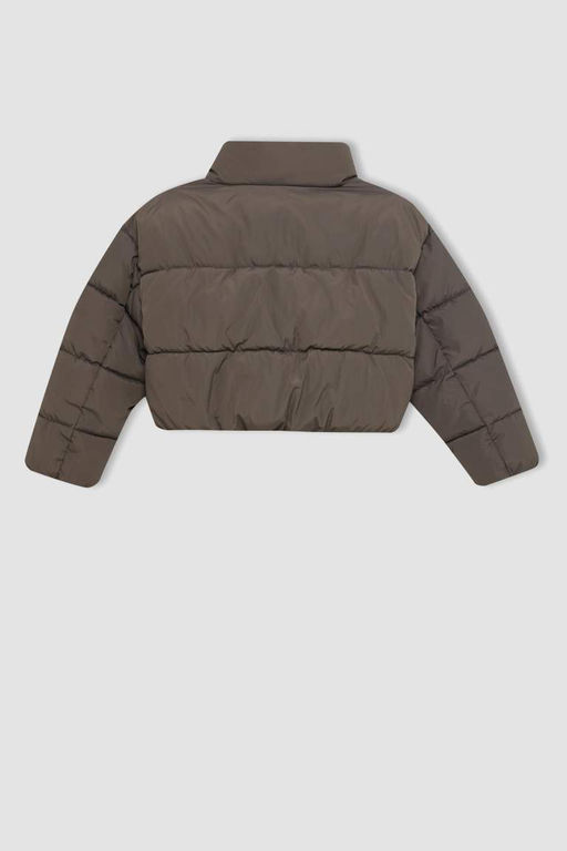 Водоотталкивающее пальто для девочек - Defacto фото 10