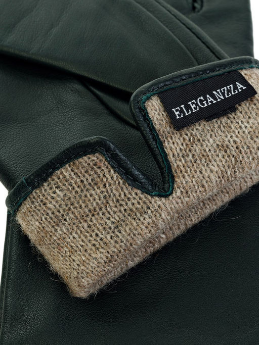 Перчатки женские 100% ш IS9901 green - Eleganzza фото 4