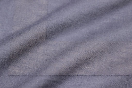 Батист цв.Темно-серый с фиолетовым оттенком, ш.1.5м, хлопок-100%, 60гр/м.кв - Купава фото 2