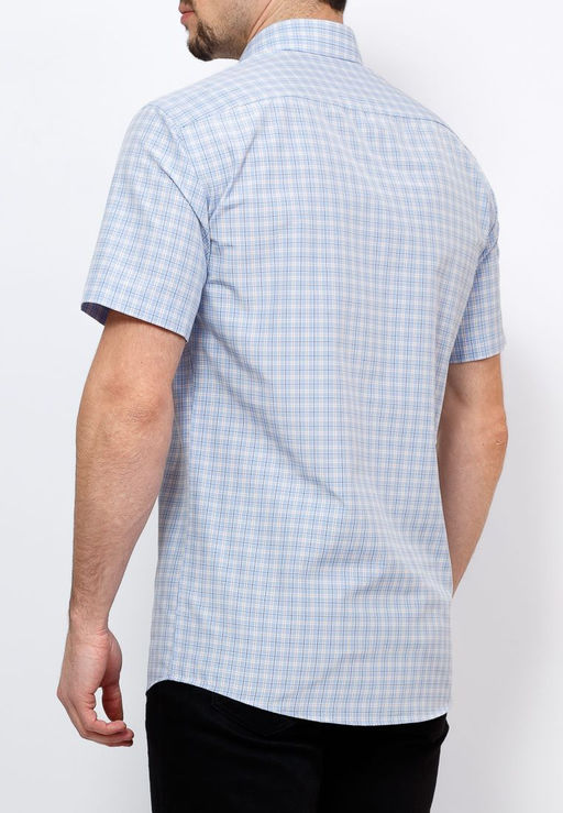 Сорочка мужская короткий рукав GREG 255/109/523/Z/1  фото 8