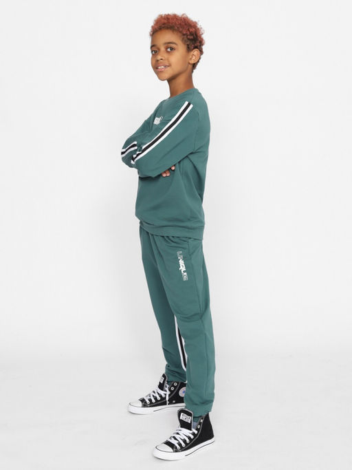 CRB wear/CWJB 90203-37 Костюм для мальчика (джемпер, брюки),зеленый/Ex.Cherubino  фото 2