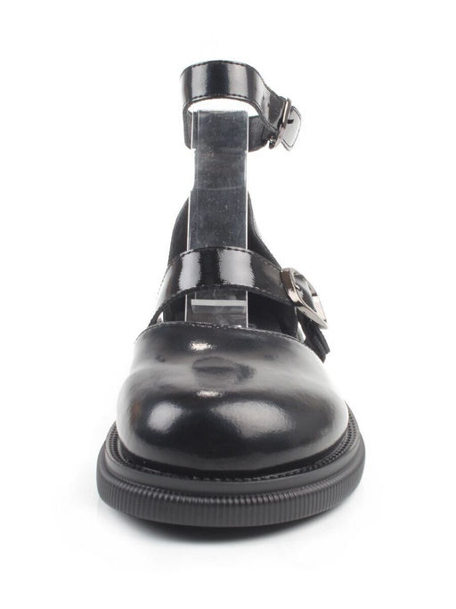 06-YD31-4E BLACK Туфли женские (натуральная кожа)