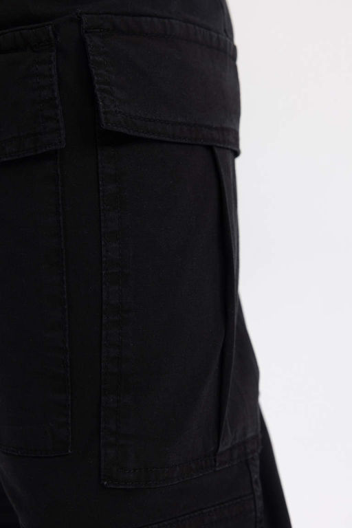 Прямые брюки-парашюты с карманами-карго и карманами Relax Fit - Defacto фото 5