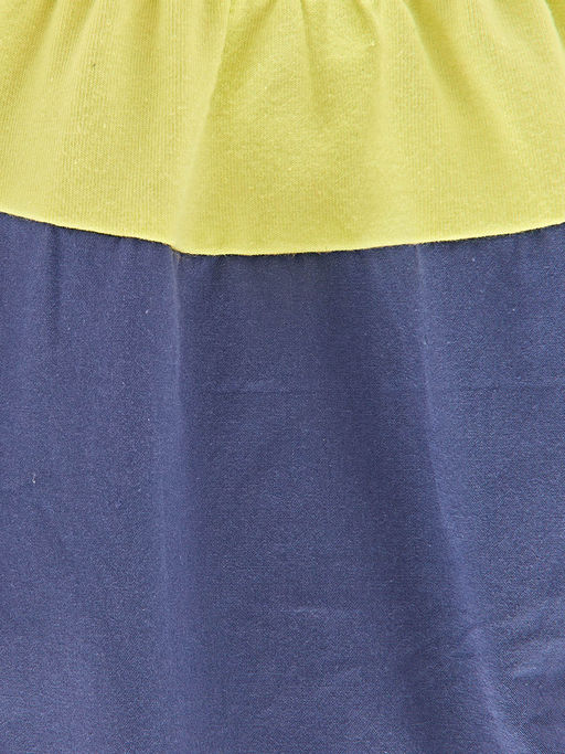 Платье для девочки UD 2686 син/желтый - Mini maxi фото 4