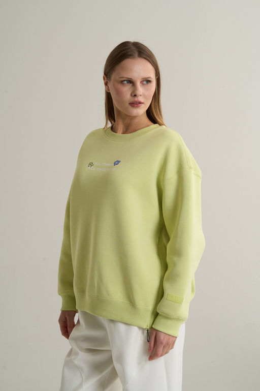 Свитшот Светло-зеленый ANTA SKATE Sweatshirt фото 2
