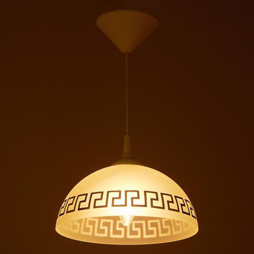 Светильник BayerLux  "Колпак" 1 лампа E27 40Вт белый д.250