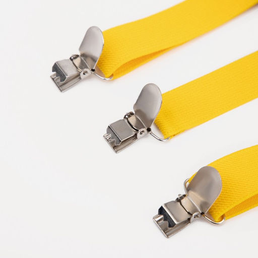 Подтяжки детские «Выбражулька», ширина 2.5 см, бабочка, жёлтая