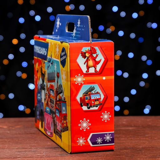 Подарочная коробка Турбозавры, Портфель широкий , 31 х 8,5 х 20,3 см - Simaland фото 4