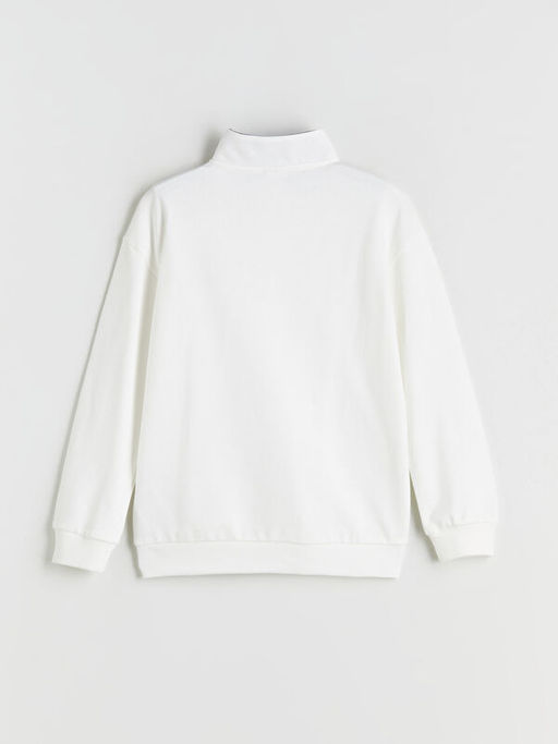 Dik Yaka Erkek ?ocuk Sweatshirt