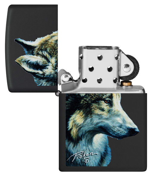 Зажигалка ZIPPO Линда Пикен Волк | Linda Picken 48598