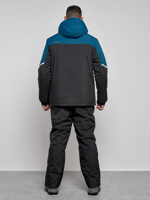 Горнолыжный костюм мужской зимний синего цвета 6319S - Leifensh фото 4
