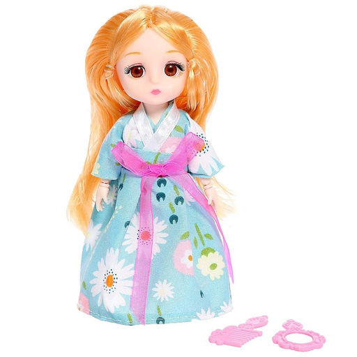 Кукла модная шарнирная Бала в платье, с аксессуарами, цвета МИКС - Simaland фото 6