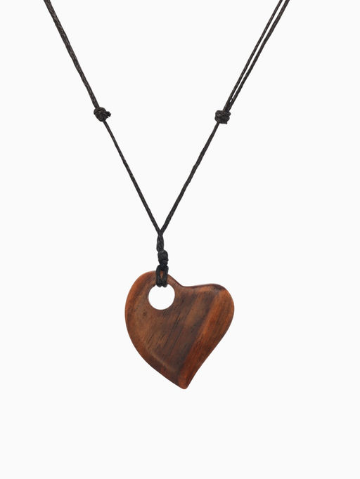 Кулон «Сердце», дерево соно