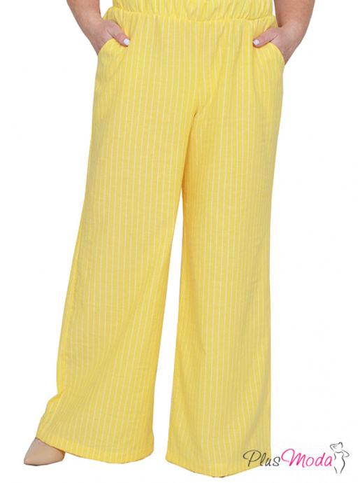 Брюки-клеш Модель №1545 размеры 44-84 - Plusmoda фото 9