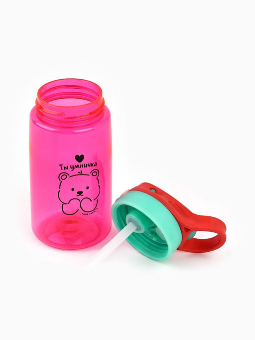 Бутылка для воды пластиковая Ты умничка, 550 мл