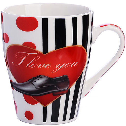 25972 Кружка 340мл LOVE (мин.4шт)LR(х36) - Mayer&boch фото 2