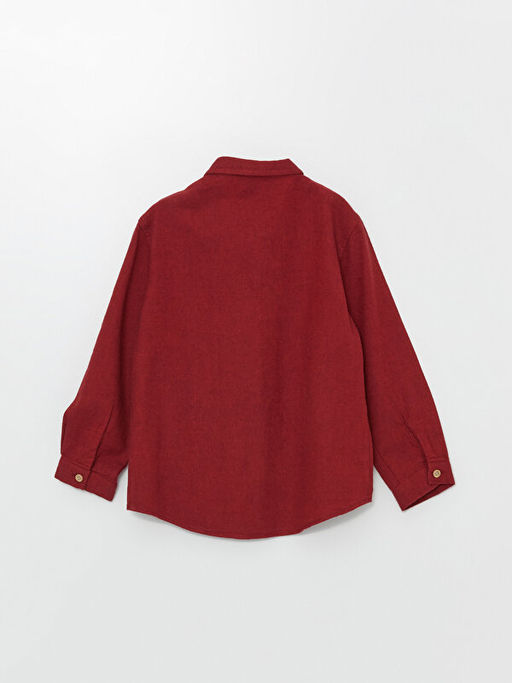 Uzun Kollu Basic Erkek ?ocuk G?mlek