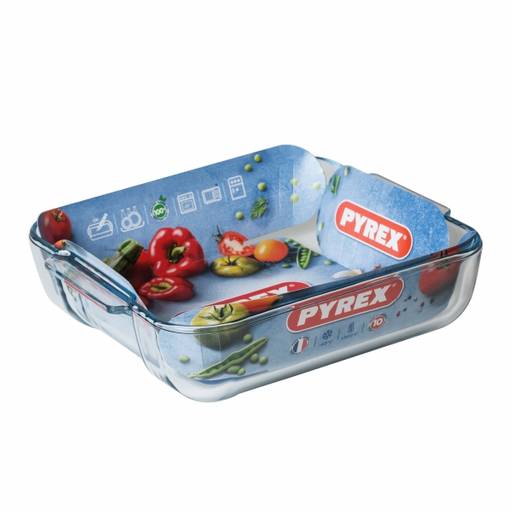 Блюдо для запекания и выпечки COOK&ENJOY 2л 25x21х6см квадратное