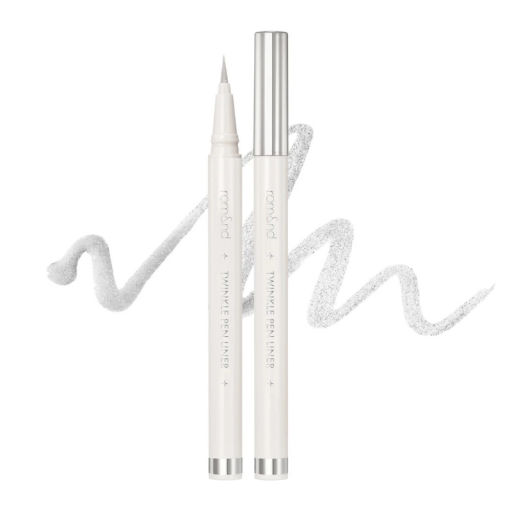 Rom&Nd Twinkle Pen Liner 01 Silver Flake, 1g - Подводка сияющая для век