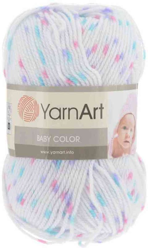пряжа YarnArt - Бейби колор (Baby color) упаковка 5 шт