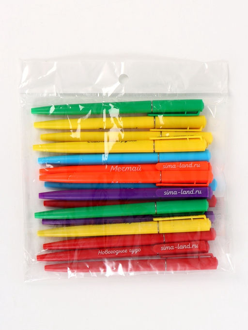 Подарочный набор новогодний, 16 ручек, 16 открыток, 16 блокнотов