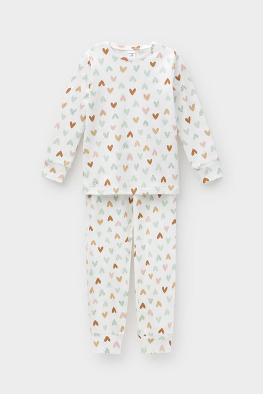 К 1552/24/конфетти из сердечек на сахаре пижама дет