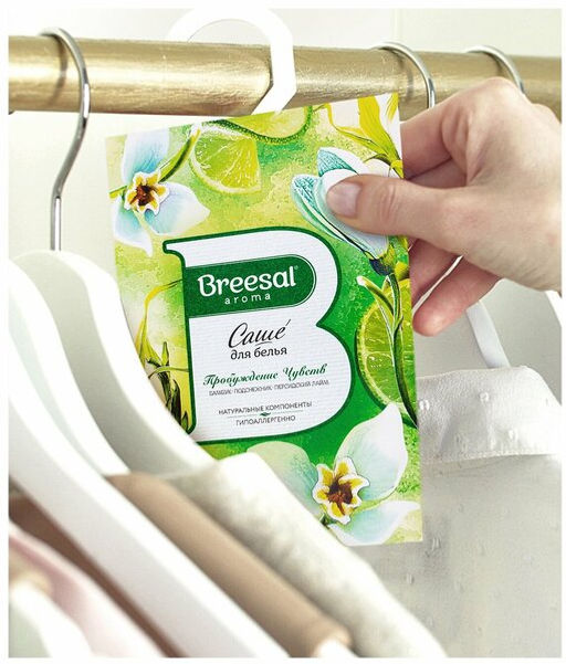 Цена за 3 шт. Breesal Ароматическое саше Пробуждение чувств (Harmony) фото 3