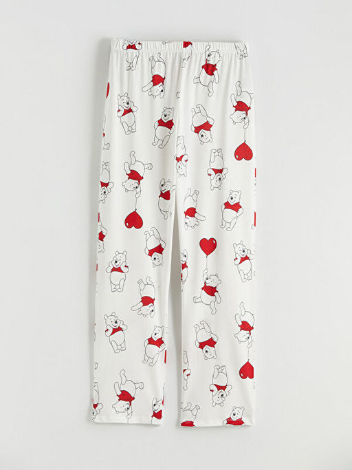 Winnie the Pooh Bask?l? Kad?n Pijama Alt?