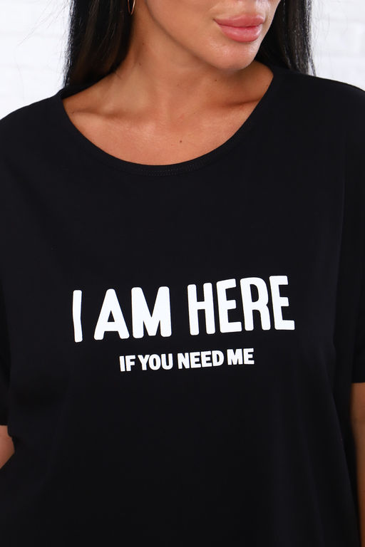 Футболка сзади удлиненная Арт. 726