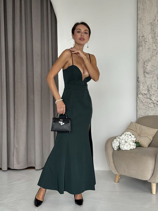 Платье AURA 3311-176 изумрудный