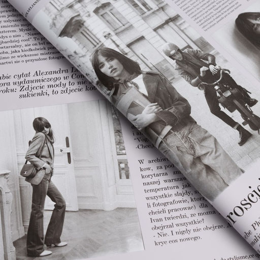 Цена за 20 шт. Пленка флористическая Газета моды 65мкм, 50 х 58 см - UPAK LAND фото 2